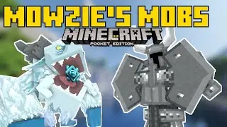 🔥Addon/Mod Mowzie's Mobs Cực Xịn Giống PC 99% Dành Cho Máy Yếu MCPE 1.17  1.18+ | Kuro