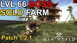 New World: Solo lvl 66 Boss Farm! (Imperial Palace)