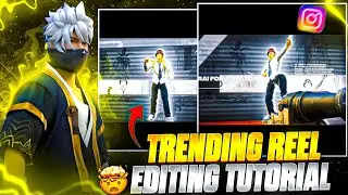 New Instagram Trend Editing Tutorial 😍🔥 Free Fire new trend editing 🙂❤️