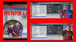 PES 2017 PTE Patch 4.2 DLC 3.0 [Part 2] : DOWNLOAD & INSTALL (Option File)