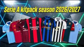 New Serie A 26/27 AIO Kitpack | Realistic Kits for FL26 & PES 2021