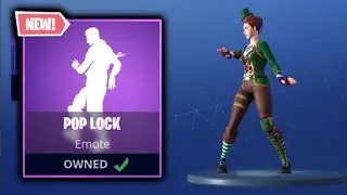 *NEW* POP LOCK DANCE EMOTE! New Emote In Fortnite!