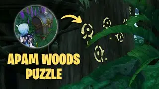 Hidden Luxurious Chest In Apam Woods | Sumeru Puzzle