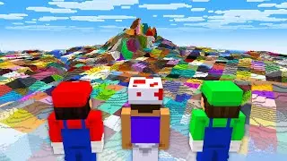 Minecraft But Chunks are Random...