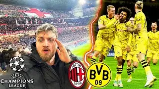 AC Milan vs. Dortmund - XXL UCL Stadium Vlog 🔥🚀 | BVB overwhelms San Siro... | ViscaBarca