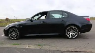 BMW E60 5 series air ride test