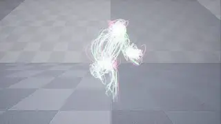 UE4 Niagara Character Skeletal Mesh Effect