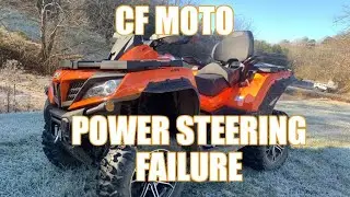 CF Moto CForce 800XC Electric Power Steering Failure & Fix