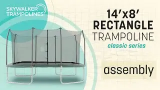 Skywalker Trampolines 14' x 8' Rectangle Trampoline Assembly Video