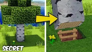 I MADE A SECRET BASE 😨 LIKE HEROBRINE SMP