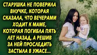 Старушка не поверила внучке, которая сказала, что вечерами ходит к…