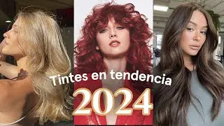 LAS TENDENCIAS DE COLOR 2024 🎀  *CABELLO*
