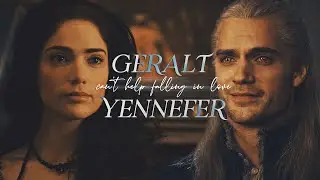 geralt & yennefer (book!version); can't help falling