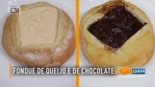 Delícias da Cozinha – Fondue de queijo e chocolate