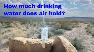 How much drinking water can you pull from the air?