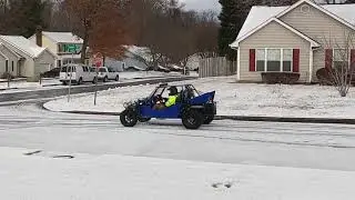 2014 Sand Sniper 1000 Snow Day Drifting (Snow Sniper)