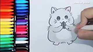 Fun and Easy Steps to Draw and Color Cute Hamster