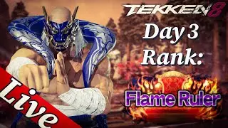[Tekken 8] How Far Can I Go?! - Heihachi Ranked Matches (Day 3)