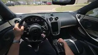 2017 McLaren 570S POV Test Drive
