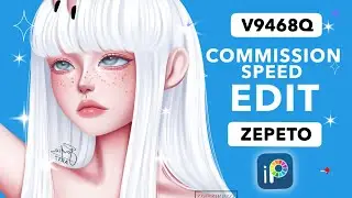 COMMISSION EDIT | HOW TO EDIT ZEPETO AVATAR USING IBISPAINT X | JADIE