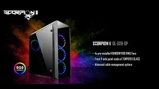 CHIEFTEC | Scorpion II | GL-02B-OP |  ATX Gaming Case