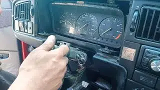 Снятие замка зажигания Volkswagen Passat B3