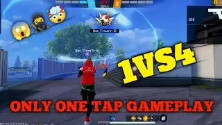 1VS4 😱😱 IMPOSSIBLE GAMEPLAY IN GARENA FREE FIRE VIDEO || 