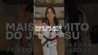 A ponteira da faixa fica para que lado do kimono ? #ialanosprint #jiujiteiro #jiujitsubrasil