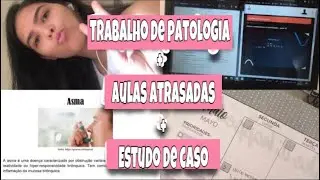 StudyVlog | aulas atrasadas, aula de matemática + estudo de caso 