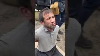 Допрос пойманного пленного террориста из "Крокус-Сити".