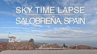Salobrena Skyline Time Lapse 2023