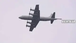 中華民國空軍P-3C反潛機本場訓練