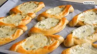Сырные Лодочки! Вкусная Выпечка!