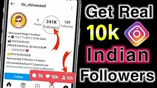 😍New App | 1 Hours me 10k😱Active Followers Likes On Instagram | how to get Instagram followers