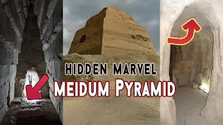 Meidum Pyramid Inside: Astonishing Hidden Secrets | history of ancient Egypt