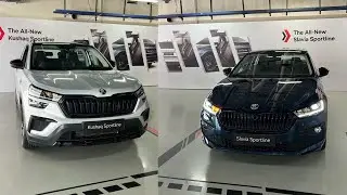 Škoda Slavia & Kushaq Sportline - Rs. 14.05 Lakh Onwards | @MotorBeam
