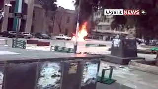 8-4 Daraa أوغاريت || هدم صنم المقبور حافظ من قبل بواسل درعا