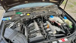 Installing a ramp with a return line on an Audi A4 B6 1.8T