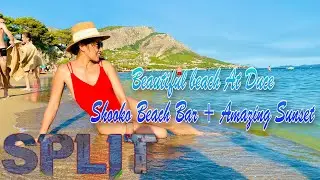 Split road trip + Beautiful beach at Duce / Shooko Beach Bar + amazing sunset