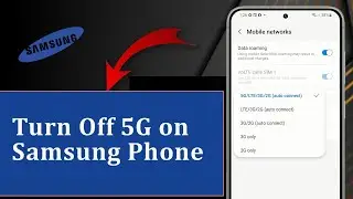 Unlock the Secrets: How to Turn Off 5G on Samsung Phone Easily | Android Data Recovery