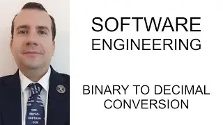SOFTWARE ENGINEERING 🖥️ BINARY TO DECIMAL CONVERSION