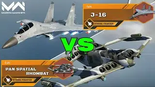 VIP Striker Comparison | Rhombat VS J-16 | Modern Warships