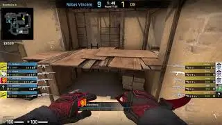 CS:GO POV Demo Na'Vi electronic (29/14) vs OG (de_mirage)