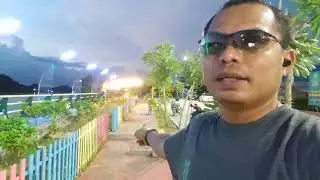 Unik, Seperti Di Japan, Lampu Tepian Sungai Berau Menarik Perhatian Pengunjung| Spot Wisata Kal-Tim