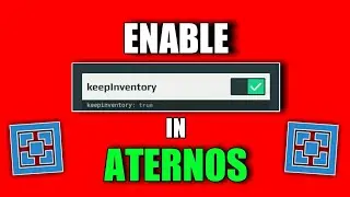 How To On Keep Inventory In Your Aternos Server || Aternos Tutorial