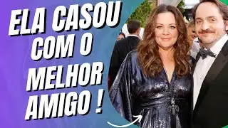A HISTÓRIA INSPIRADORA DE MELISSA MCCARTHY, QUE ENCONTROU A FELICIDADE AO CASAR COM SEU MELHOR AMIGO