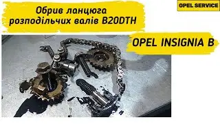 Insignia B20DTH - Як уникнути обриву ланцюга розподільчих валів ?