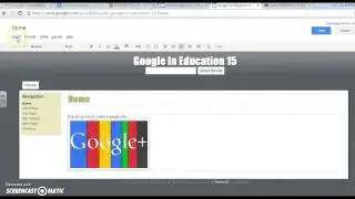 Creating a Blog in Google Sites