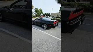 Acura NSX Infatuation: Classic Black Beauty! 🖤🏎️ #CarEnthusiast