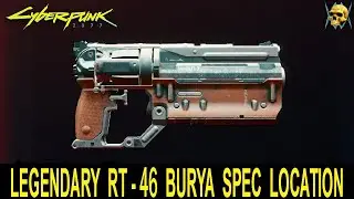 Cyberpunk 2077 RT-46 BURYA Legendary Crafting Spec Location